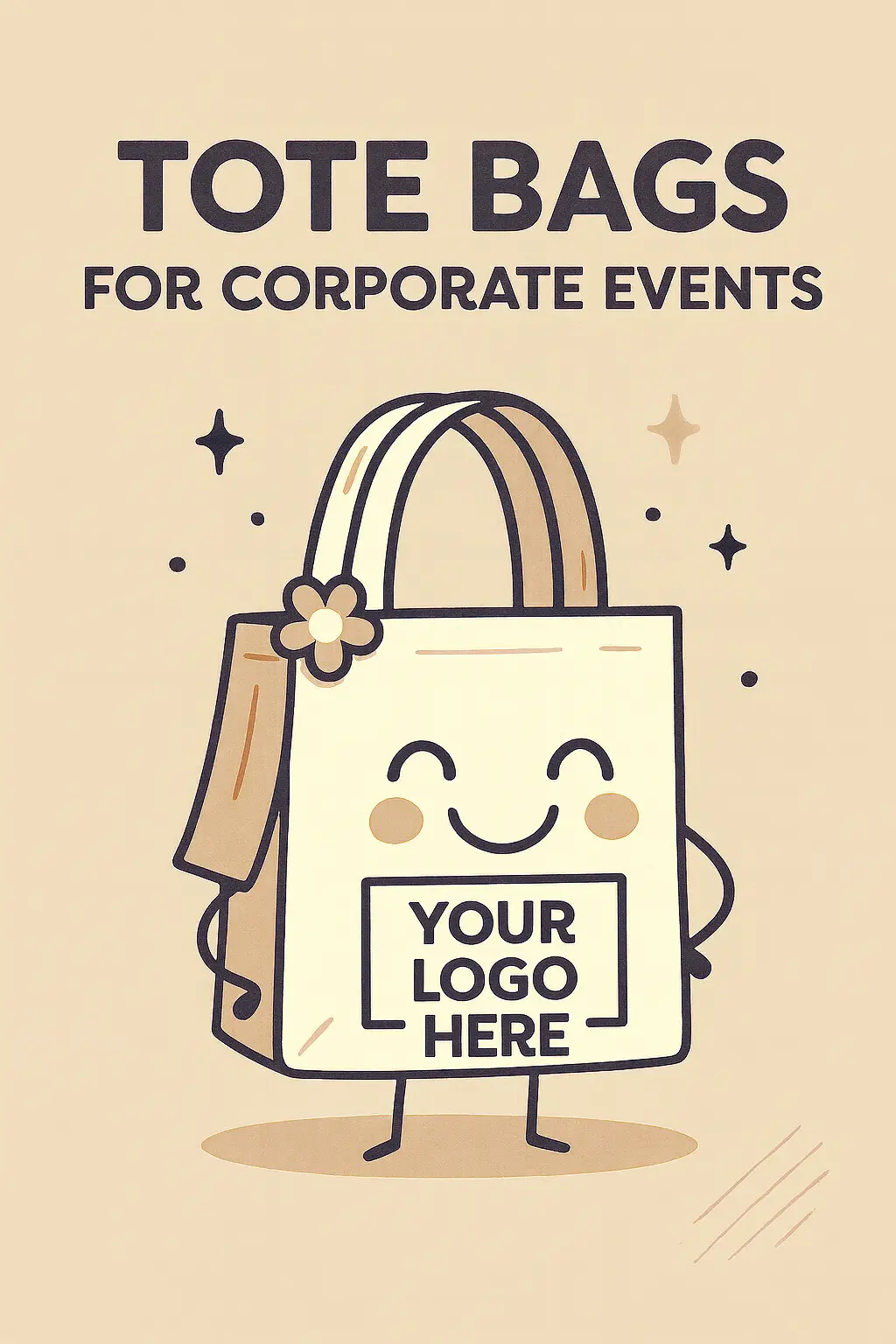 Tote bag publicitaire entreprise — sac coton personnalisé pour salons et événements en Suisse romande