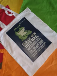 tote imprimé grenouille humour – Montote Suisse romande