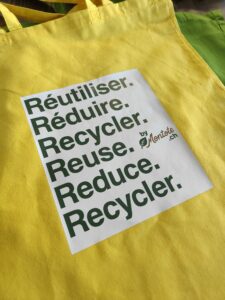 tote imprimé Recyclage 6R – Montote