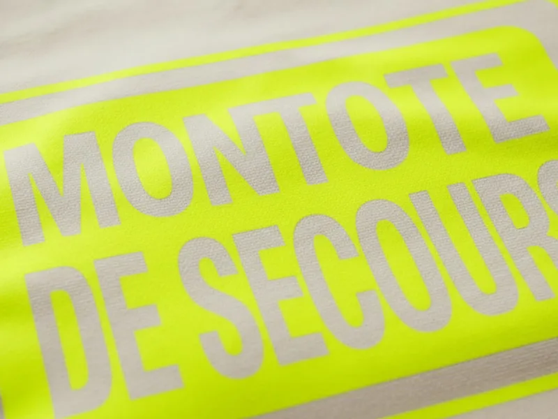 Tote bag fluo personnalisé