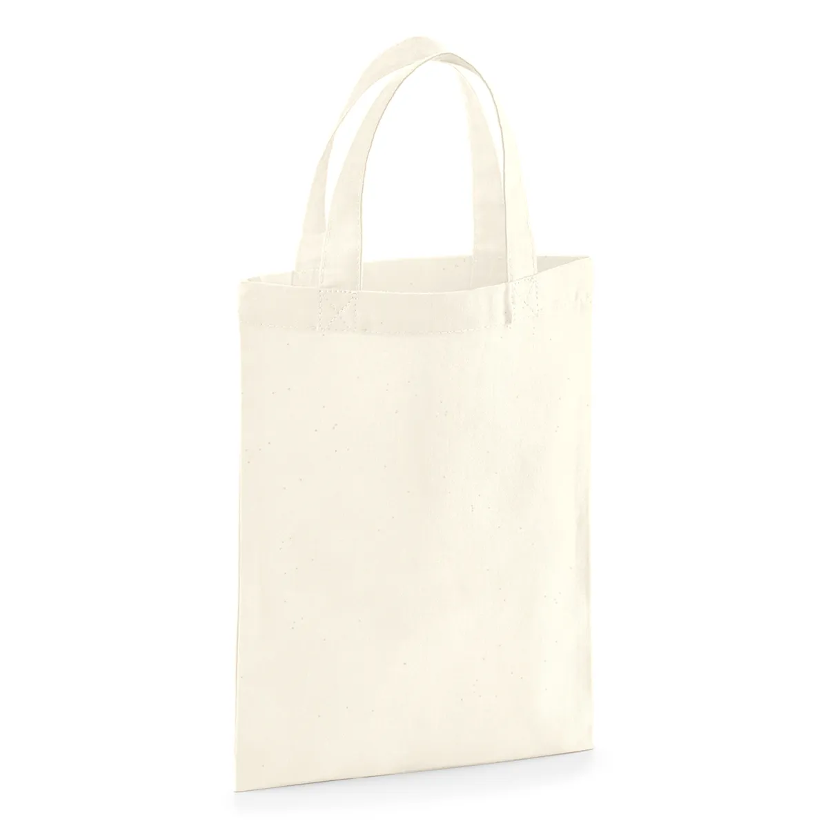Petit tote bag en coton personnalisé, coloris naturel