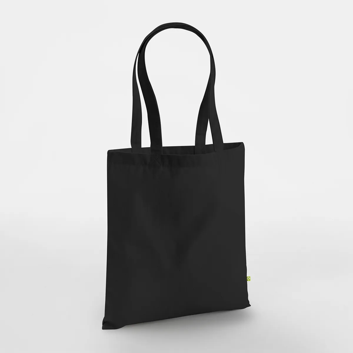 Tote bag coton bio coloris noir
