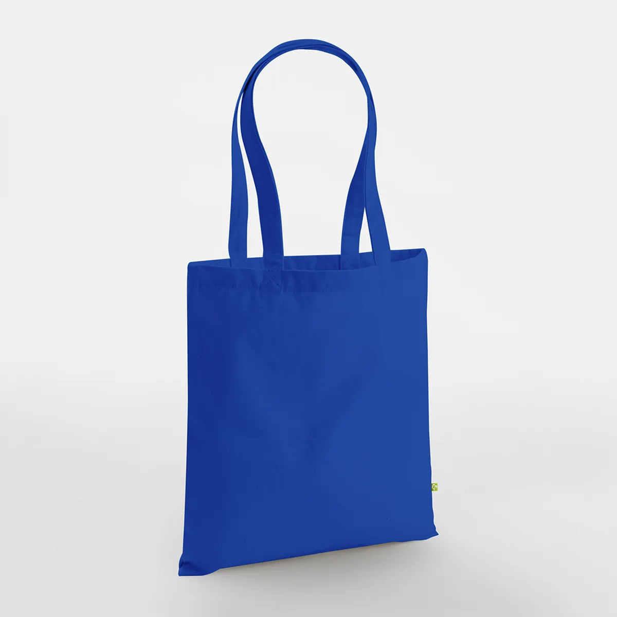 Tote bag coton bio coloris bright royal