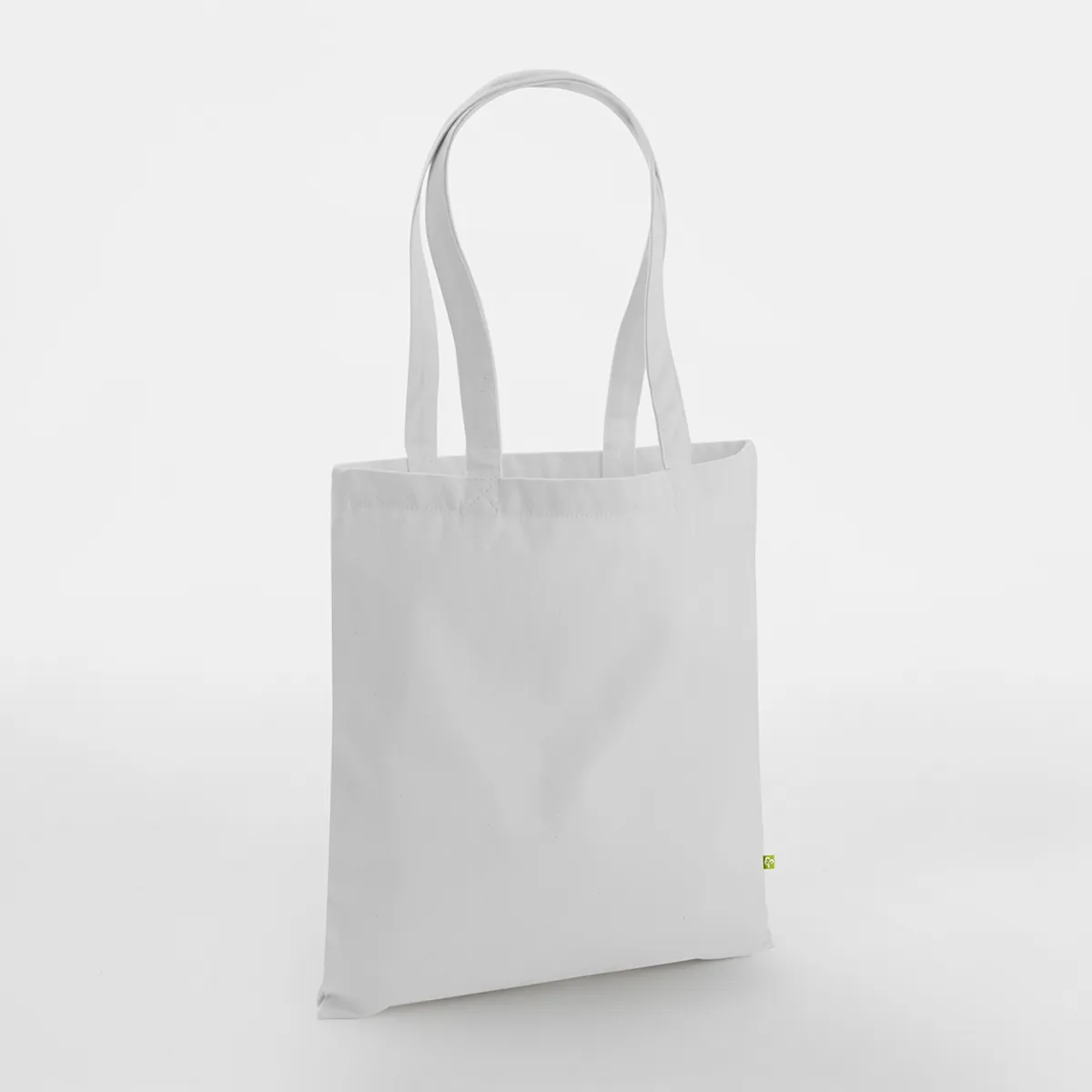 Tote bag coton bio coloris gris clair