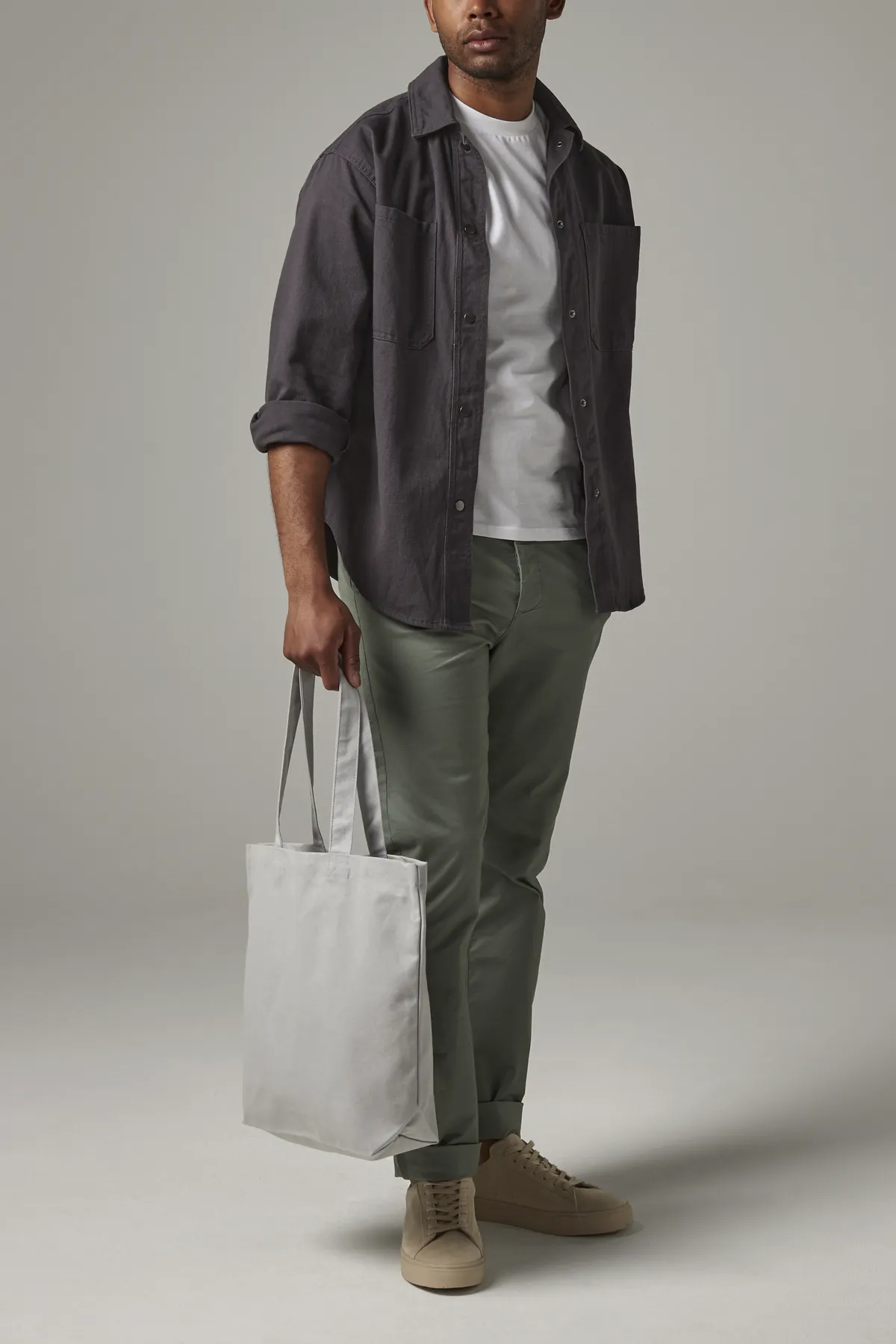 Tote bag équitable en situation