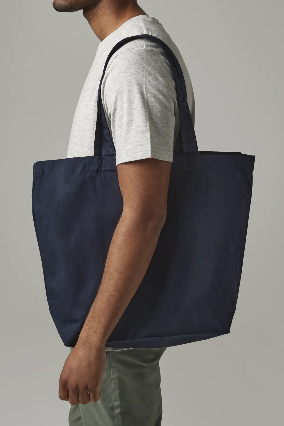 Tote bag premium en situation