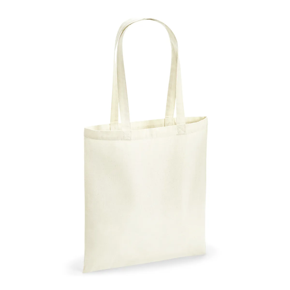 Tote bag en coton recyclé personnalisé, coloris naturel