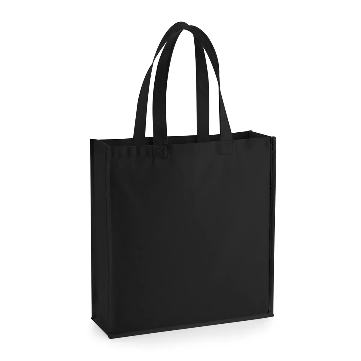Tote bag en toile épaisse coloris noir