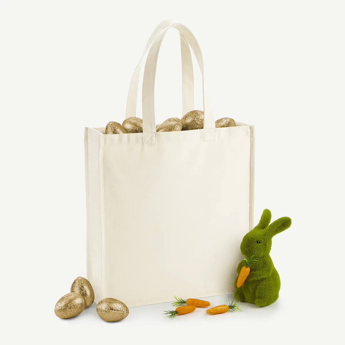 Tote bag en toile épaisse en situation