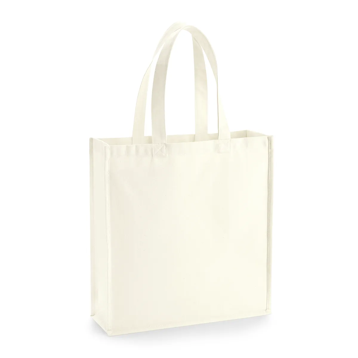 Tote bag en toile épaisse personnalisé, coloris naturel